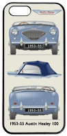 Austin Healey 100 1953-55 Phone Cover Vertical